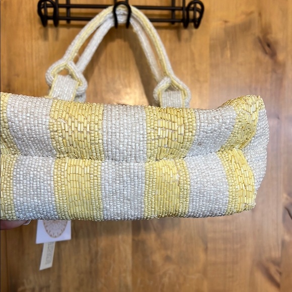 Made In India | Stripped Beaded Shoulder Bag - Picture 5 of 8